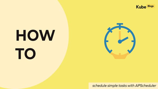 How to Schedule Simple Tasks Using APScheduler | A DevOps-Focused Guide